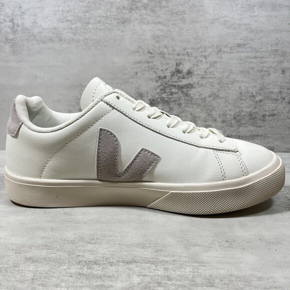 Veja Campo Leather Sneakers - Men's Size EU 40 / US 7 - White - Picture 2 of 9